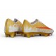 Nike Zoom Mercurial Superfly 11 Elite Gazon Naturel Chaussures CR7 Or Rouge