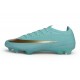 Chaussures de Foot Nike Mercurial Vapor 17 Elite FG Vert luminescent Mtlc Or