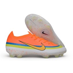 Chaussures de Foot Nike Mercurial Vapor 17 Elite FG Orange Jaune