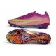 Chaussures de Foot Nike Mercurial Vapor 17 Elite FG Violet Jaune