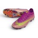 Chaussures de Foot Nike Mercurial Vapor 17 Elite FG Violet Jaune