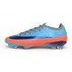 Chaussures de Foot Nike Mercurial Vapor 17 Elite FG Bleu Orange