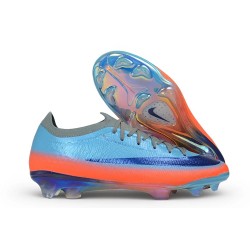 Chaussures de Foot Nike Mercurial Vapor 17 Elite FG Bleu Orange