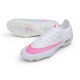 Chaussures de Foot Nike Mercurial Vapor 17 Elite FG Ronaldo Blanc Rose