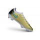 Chaussures de Foot Nike Mercurial Vapor 17 Elite FG Or Vert