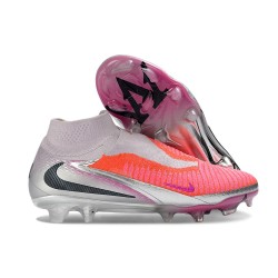Chaussure de Foot Nike Phantom 6 Elite High FG Alexia Putellas Brt Rouge Noir