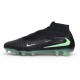 Chaussure de Foot Nike Phantom 6 Elite High FG Noir Vert Illusion