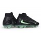 Chaussure de Foot Nike Phantom 6 Elite High FG Noir Vert Illusion