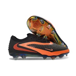 Nike Phantom 6 Elite Low FG Nouveau Noir Brt Rouge foncé