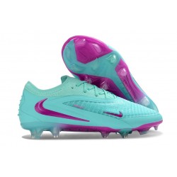 Crampons de Football Nike Phantom 6 Elite Low FG Bleu Violet