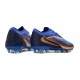 Crampons Nike Phantom 6 Elite Low FG Bleu Marine Bronze Métallique