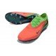 Crampons de Football Nike Phantom 6 Elite Low FG Hot Punch Noir Vert Strike