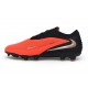 Crampons de Football Nike Phantom 6 Elite Low FG Brt Rouge foncé Fumé Noir
