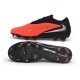 Crampons de Football Nike Phantom 6 Elite Low FG Brt Rouge foncé Fumé Noir