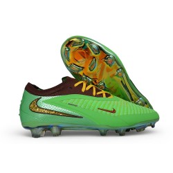 Crampons de Football Nike Phantom 6 Elite Low FG Vert