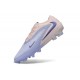 Crampons de Football Nike Phantom 6 Elite Low FG Bleu lavande Pêche pâle