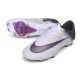 Nike Zoom Mercurial Superfly 11 Elite Gazon Naturel Chaussures Blanc Noir