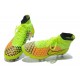 Chaussures De Football 2014 Nike Magista Obra FG Volt/Or Métallisé/Hyper Punch