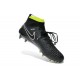 Chaussures De Football 2014 Nike Magista Obra FG Nior Volt Blanc