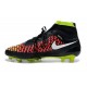 Chaussures De Football 2014 Nike Magista Obra FG Noir/Volt/Hyper cocktail/Blanc