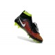 Chaussures De Football 2014 Nike Magista Obra FG Noir/Volt/Hyper cocktail/Blanc