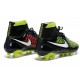 Chaussures De Football 2014 Nike Magista Obra FG Noir/Volt/Hyper cocktail/Blanc