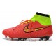 Pas Cher Crampons 2014 Nike Magista Obra FG Hyper Punch/Or/Noir