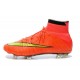 Crampon De Foot 2014 Nouvelle Nike Mercurial Superfly FG ACC Punch Or Noir