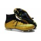 Chaussures Football 2014 Nouvelle Nike Mercurial Superfly FG ACC Or Noir