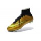 Chaussures Football 2014 Nouvelle Nike Mercurial Superfly FG ACC Or Noir