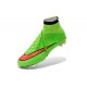 Crampon De Foot 2014 Nouvelle Nike Mercurial Superfly FG ACC Vert Punch