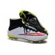 Crampon De Foot 2014 Nouvelle Nike Mercurial Superfly FG ACC Blanc Punch Noir