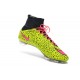 Neuf Chaussures 2015 Nike Mercurial Superfly 4 FG Safari Jaune Rose