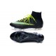 Neuf Chaussures 2015 Nike Mercurial Superfly 4 FG Noir Vert