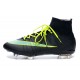 Neuf Chaussures 2015 Nike Mercurial Superfly 4 FG Noir Vert