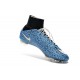 Neuf Chaussures 2015 Nike Mercurial Superfly 4 FG Safari Bleu Blanc