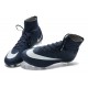 Neuf Chaussures 2015 Nike Mercurial Superfly 4 FG Bleu Marine Blanc