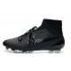 Crampons Pas Cher 2015 Nike Magista Obra FG ACC Tout Noir