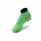 Crampons Pas Cher 2015 Nike Magista Obra FG ACC Vert Orange