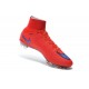 Chaussure de Football Nouvel 2015 Nike Mercurial Superfly FG ACC Rouge Vif Violet Persan Noir