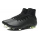 Chaussure de Football Nouvel 2015 Nike Mercurial Superfly FG ACC Noir Volt