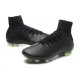 Chaussure de Football Nouvel 2015 Nike Mercurial Superfly FG ACC Noir Volt