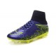 Chaussures Foot Nouvelle 2015 Neymar Nike Hypervenom II FG ACC Violet Volt Noir