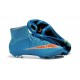 Chaussure de Football Nouvel 2015 Nike Mercurial Superfly FG ACC Bleu Orange