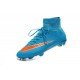 Chaussure de Football Nouvel 2015 Nike Mercurial Superfly FG ACC Bleu Orange