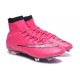 Chaussure de Football Nouvel 2015 Nike Mercurial Superfly FG ACC Hyper Rose