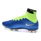 Nouveau Crampons 2015 Nike Mercurial Superfly FG ACC Bleu Lagon Blanc Volt