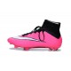 Nouveau Crampons 2015 Nike Mercurial Superfly FG ACC Rose Blanc Noir