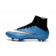 Nouveau Crampons 2015 Nike Mercurial Superfly FG ACC Bleu Blanc Noir