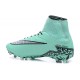 Chaussures de Football 2015 Neymar Nike Hypervenom II FG Vert Noir Argent